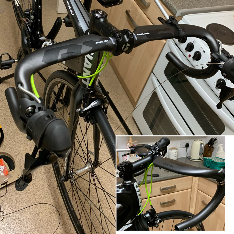 Road Bicycle Drop Bar Carbon Fiber 31.8 Bike Handlebar Internal Routing 40/42/44