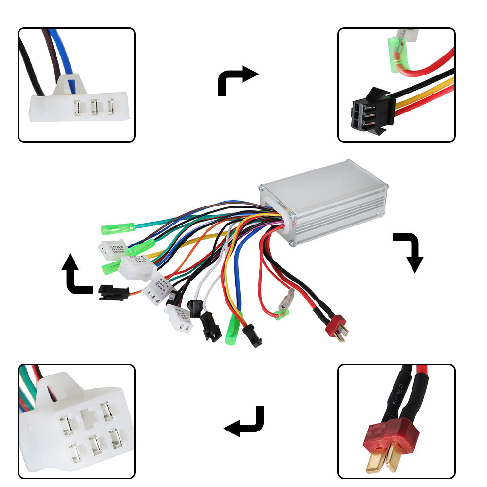 Brand new 36/48V 250W Brushless DC-Motor Speed Controller for Electric Bicycle