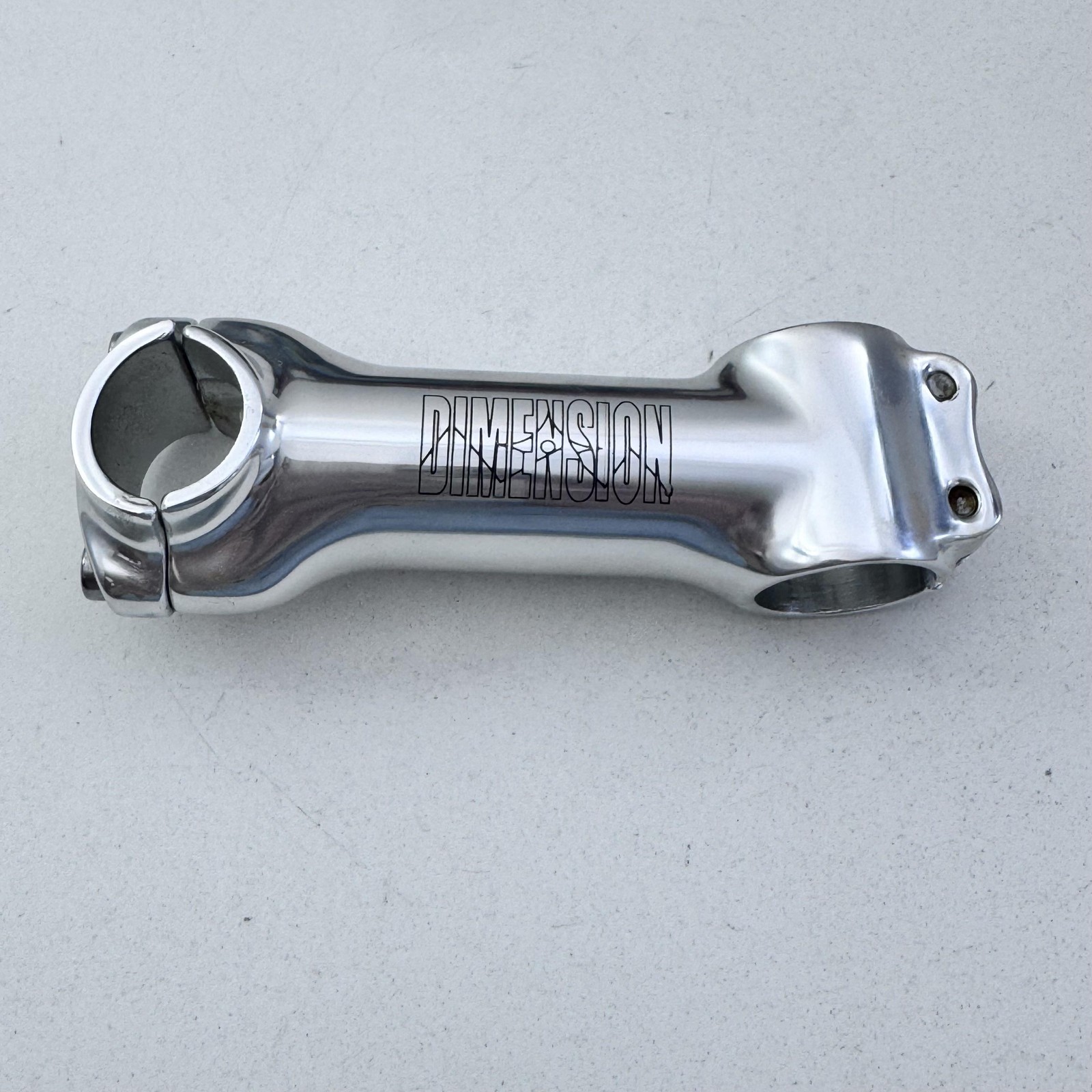 Dimension Threadless Stem 11/8 105/84mm Silver Forged Alloy QBP SM4541 DMN A47