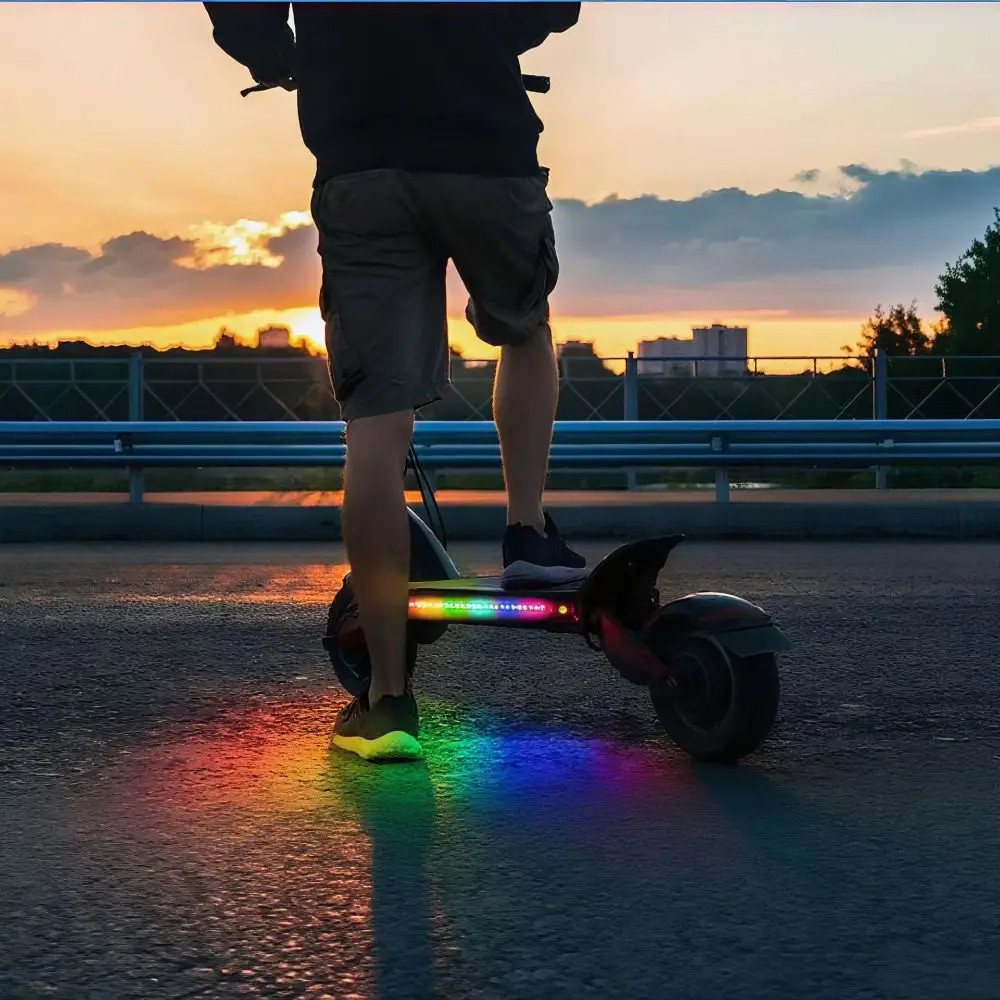 Bluetooth RGB LED Strip Light Remote Control for Electric Scooter Bicycle e-Bike