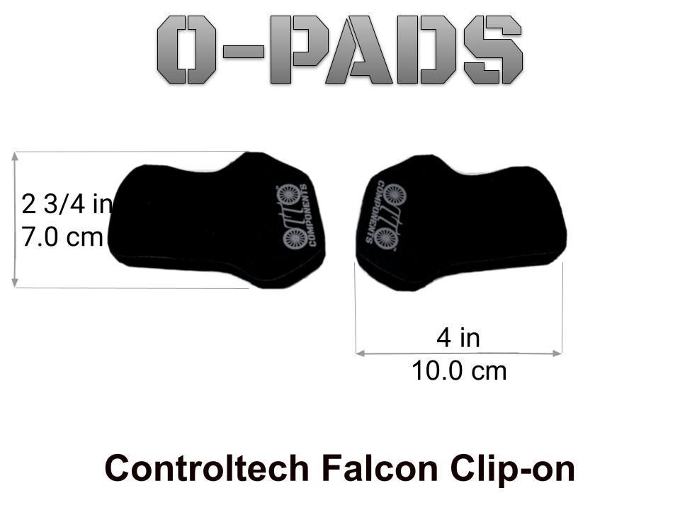 Controltech Falcon Clip-on Arm Pads Official Velcro® Aero Tri TT Handlebars