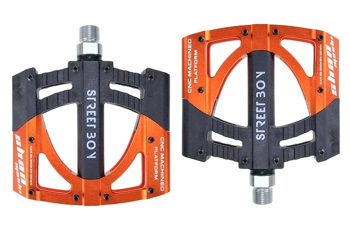 Street Boy 3 Bearing MTB Racing Bicycle Pedal 9/16″ Road Bike Pedals Aluminum
