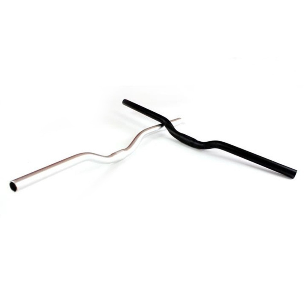 Bicycle Riser Handlebar Aluminum Alloy Mountain Bike Handlebars 25.4*480-580mm
