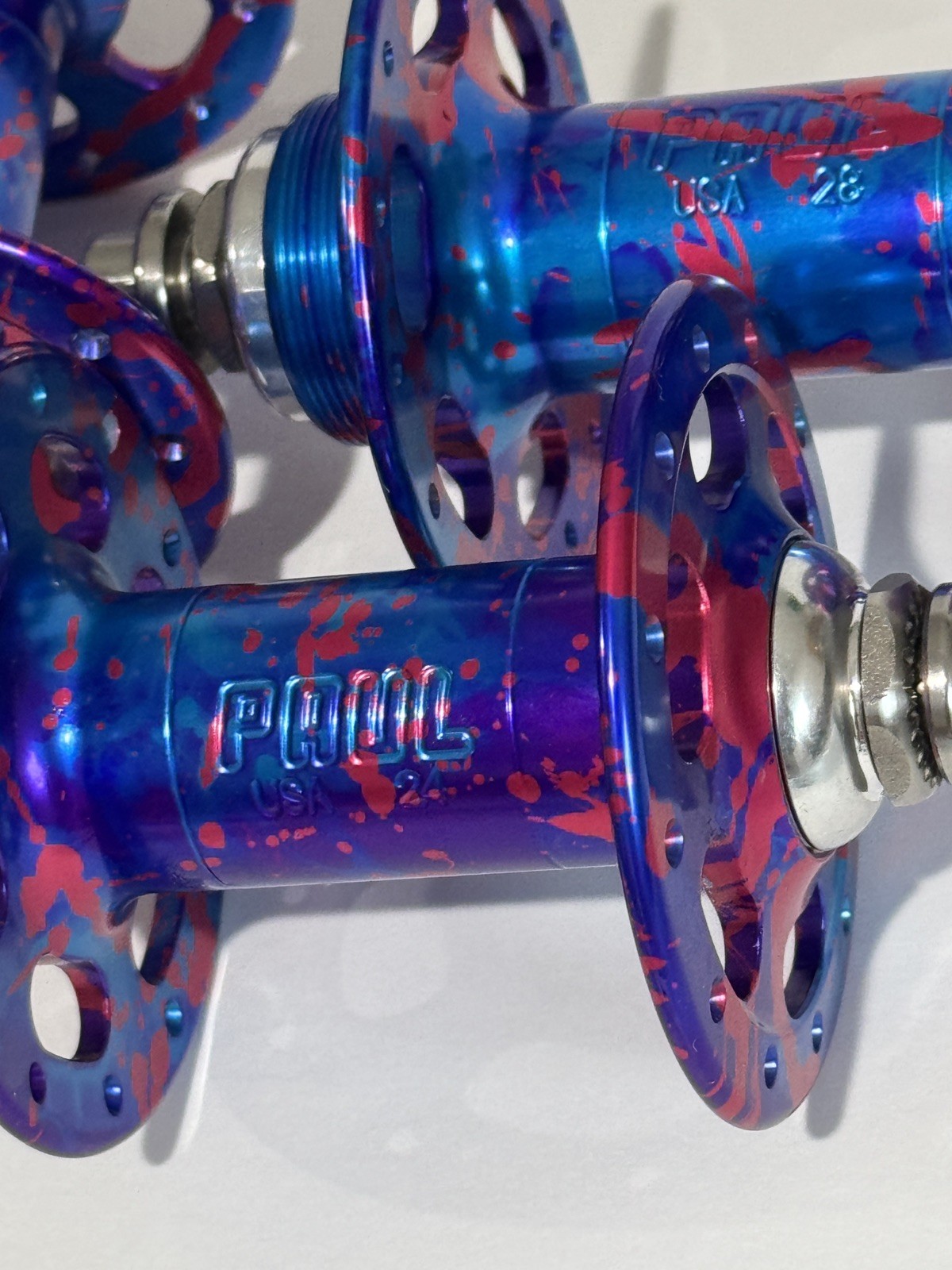 PAUL Components USA High Flange Single Speed Fixed Flip Flop Hub 24/28H Lockring