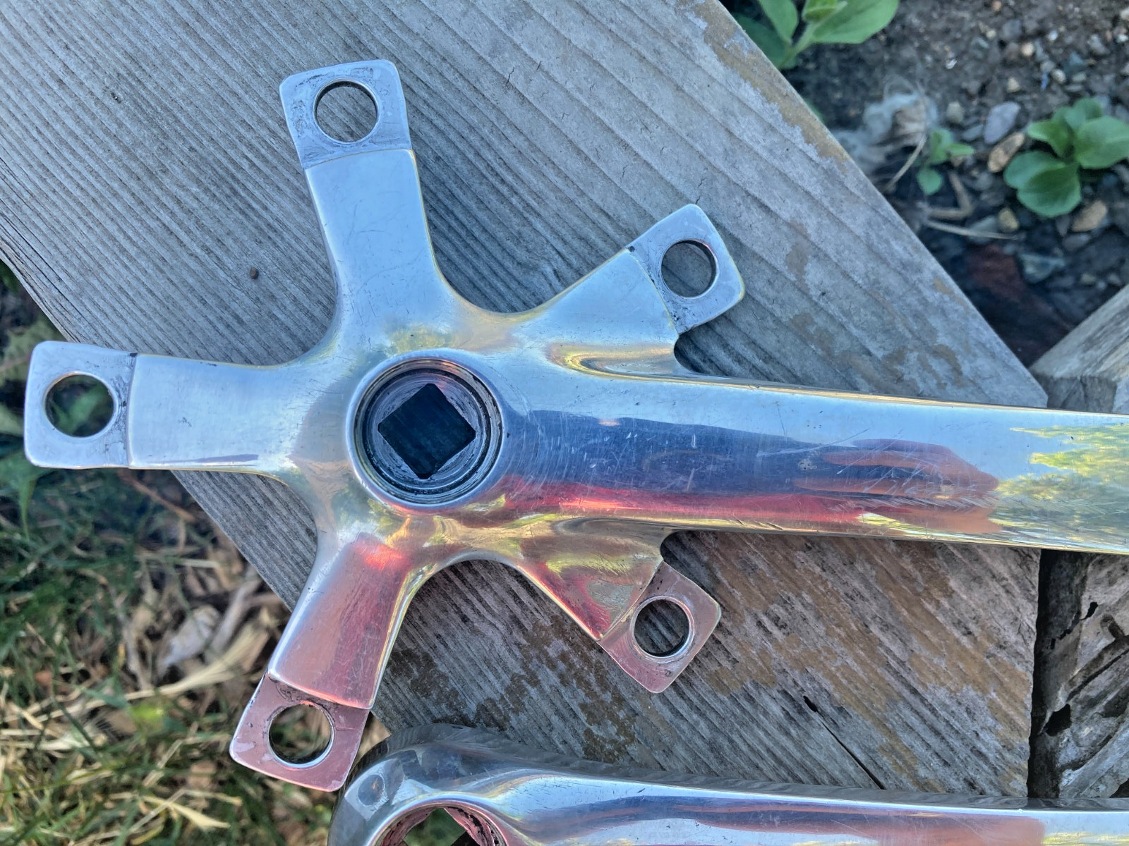 Polished Shimano XTR FC-M900 175mm Crank Arms 110/74 Silver Triple or Double