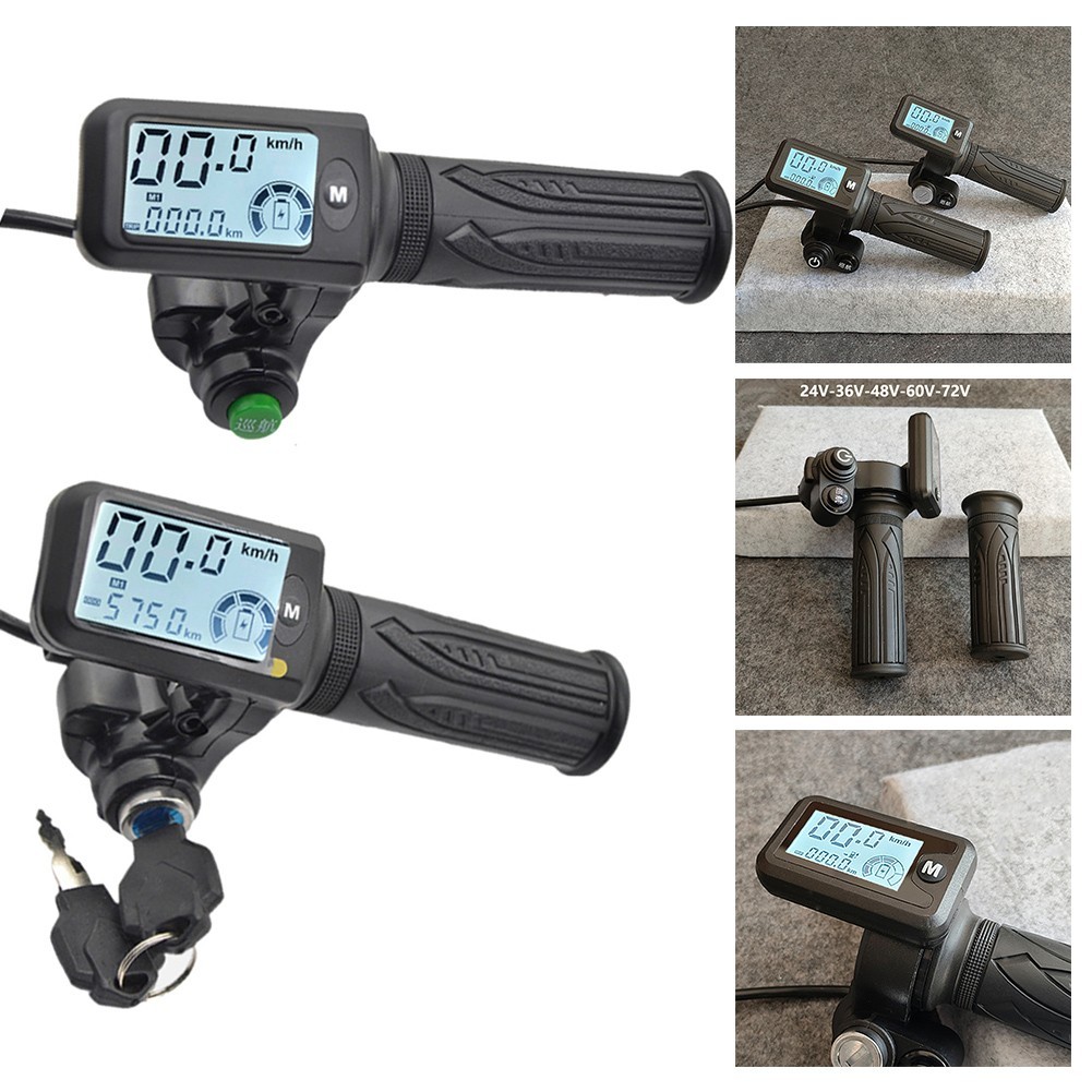 Electric Vehicle Throttle Set LCD Display Voltage Switching Hall Speed Sensor
