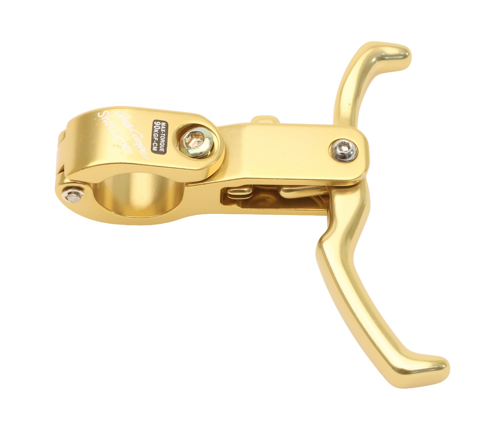 Dia-Compe Gran Compe Shot Lever 25.4mm & 22.2mm Clamp Gold Dual Pull NEW NOS