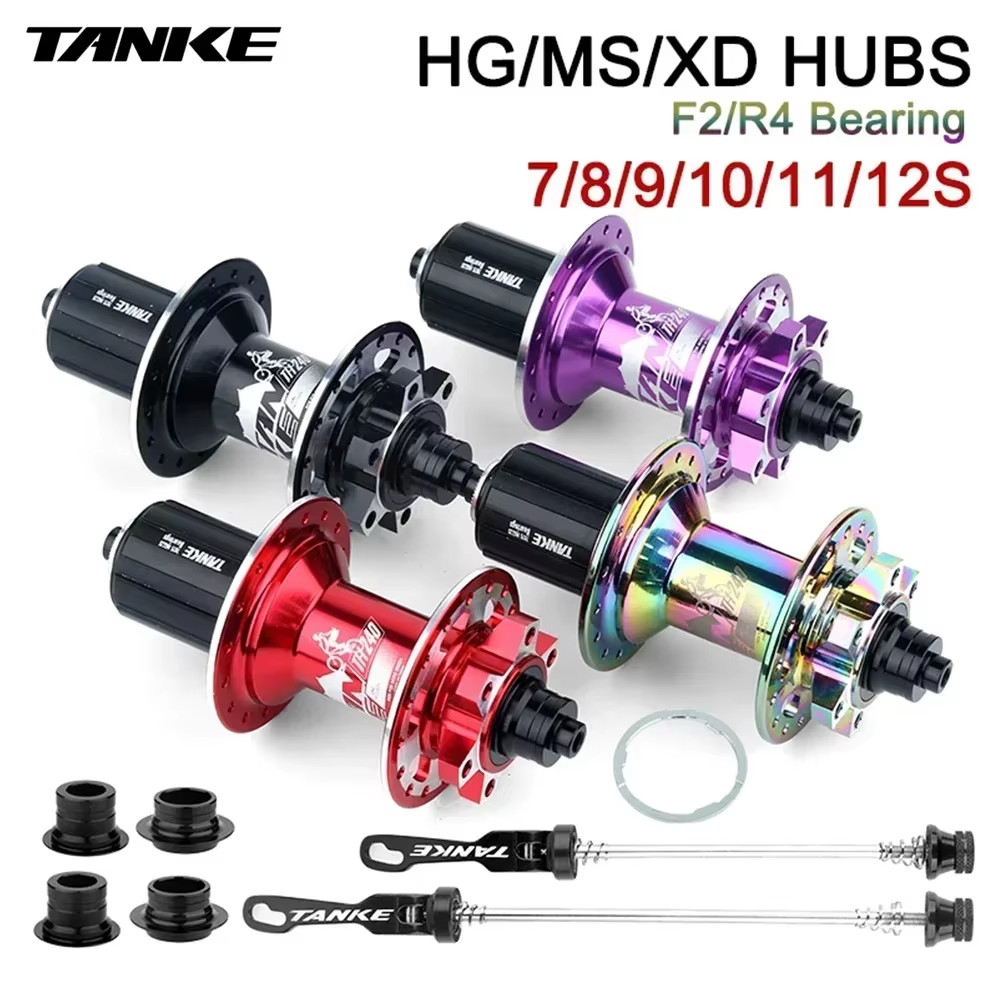 120 Click Hub Bearing MTB Hub Front Rear 32 36 Holes Disc Brake Bicycle Hubs 7 8