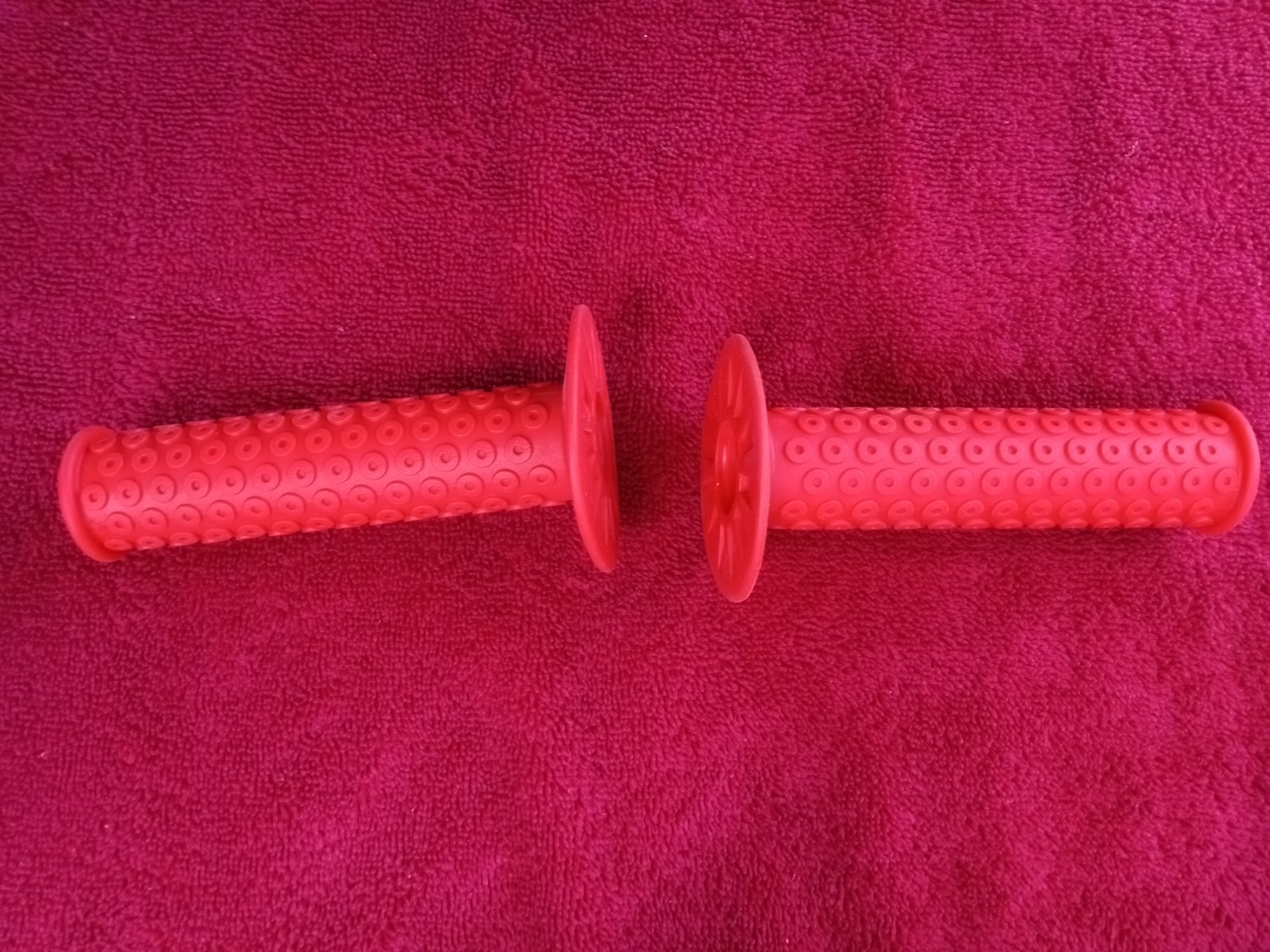 Redline by Kastan BMX Grips Red Oakley Style