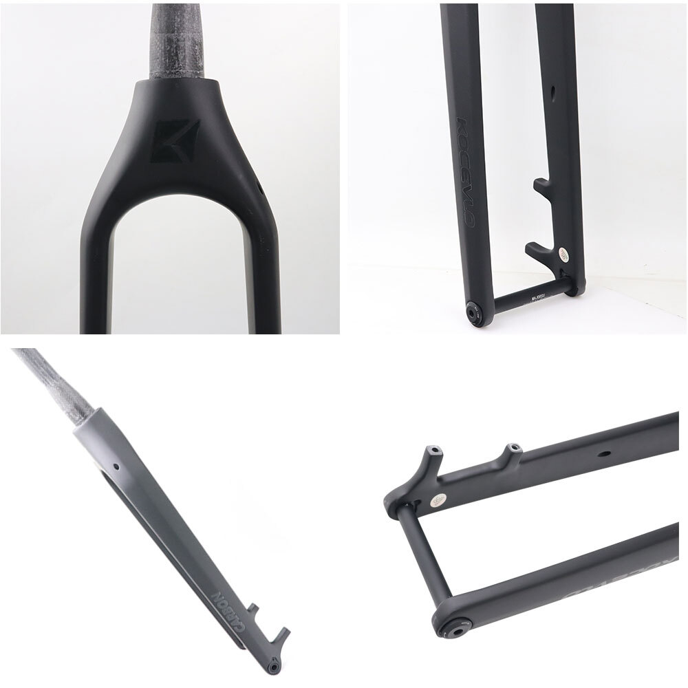 29er Carbon Downhill Bike Rigid Fork Boost Mountain Bike Thru Axle 110*15mm Fork