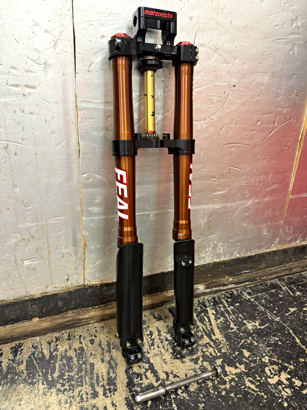 Klx110 marzocchi forks 35mm kx65