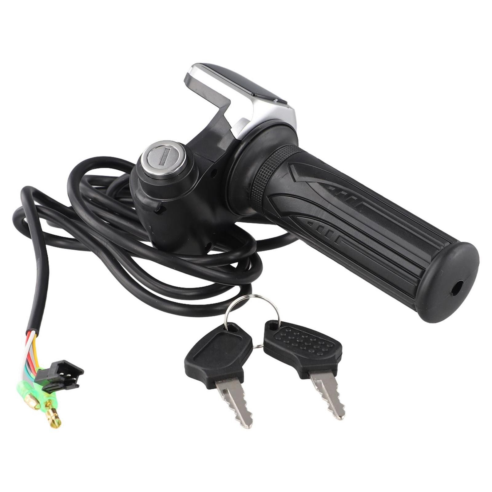 Throttle Grip Starter Metal Plastic Speed Shifter Power Indicator Sports