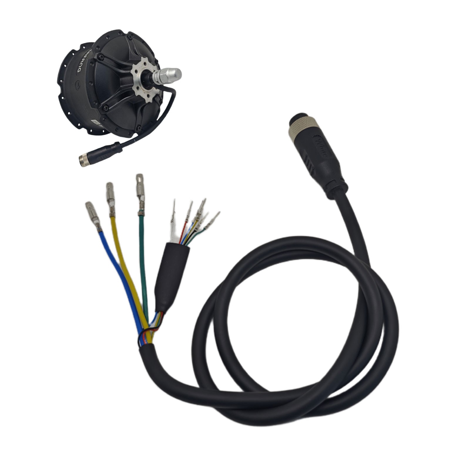 48V 750W Rear Hub Motor Fat Wheel 175mm E-Bike Right Cable For Bafang G060