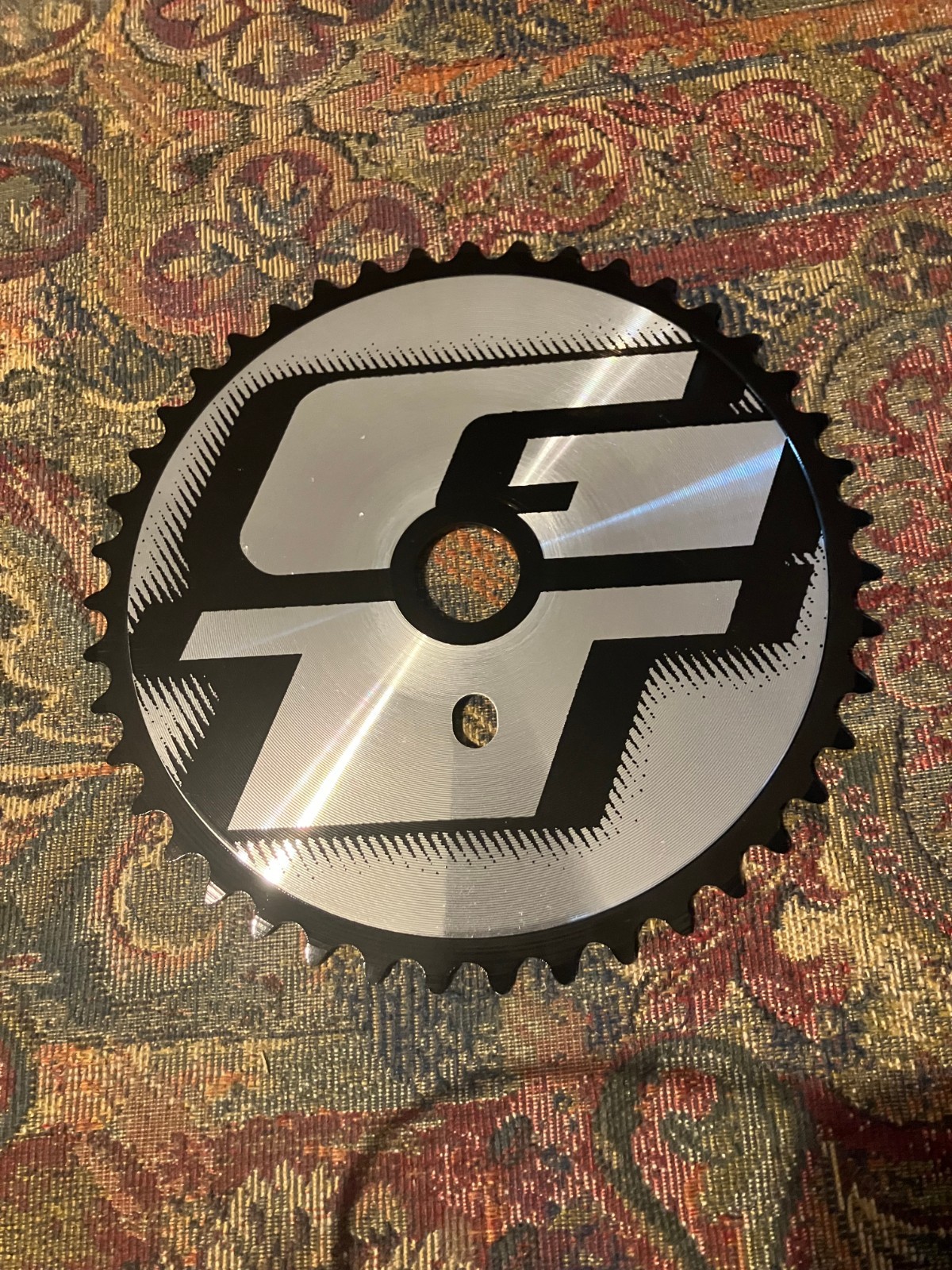 GT Bicycle Chainring Sprocket ALLOY 1/2″ x 44T BMX Freestyle Cruiser Bike Chrome