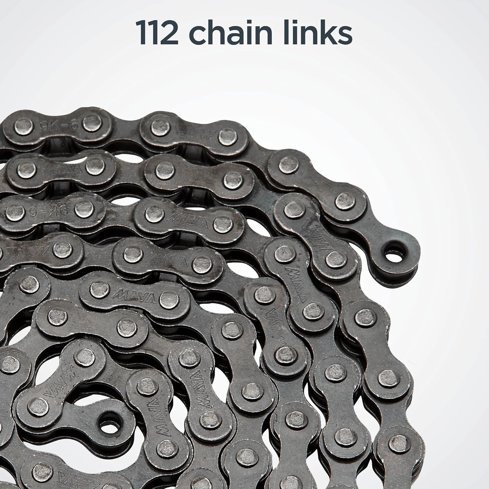 Schwinn Steel Replacement Bike Chain 112 Links for Single & Multi-Speed