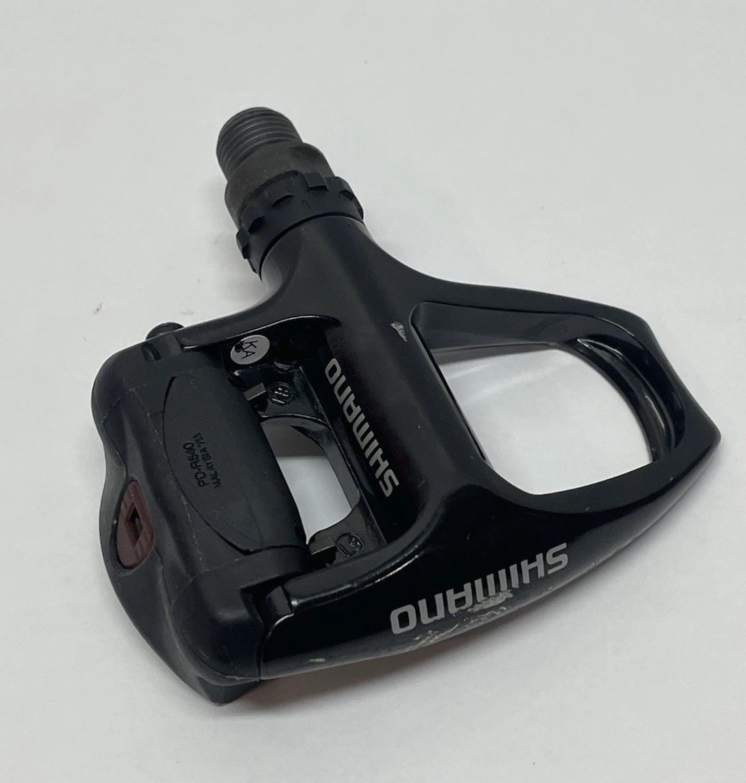 Shimano PD-R540 SPD-SL Black Clipless Road Racing Bike Pedal Set Cycling Biking