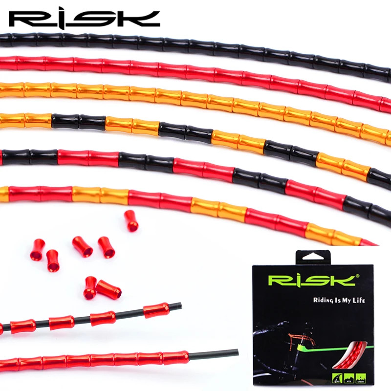 MTB Road Bicycle Fish Bone Shift Brake Cable Set Bike Brake/Shifting Bamboo Link
