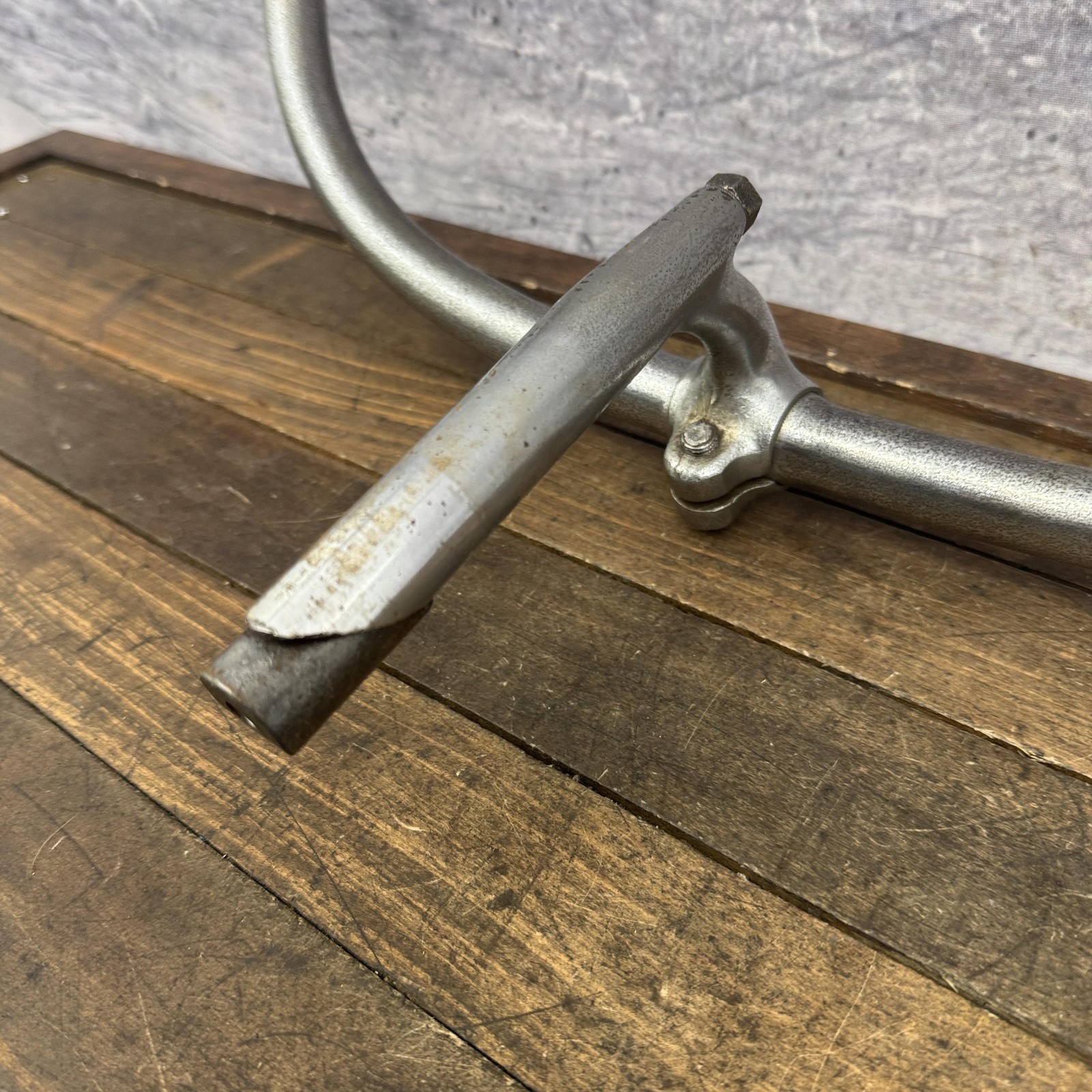 Vintage Monark Cruiser Handlebar Stem Bar Balloon Tire Schwinn Chubby Grips
