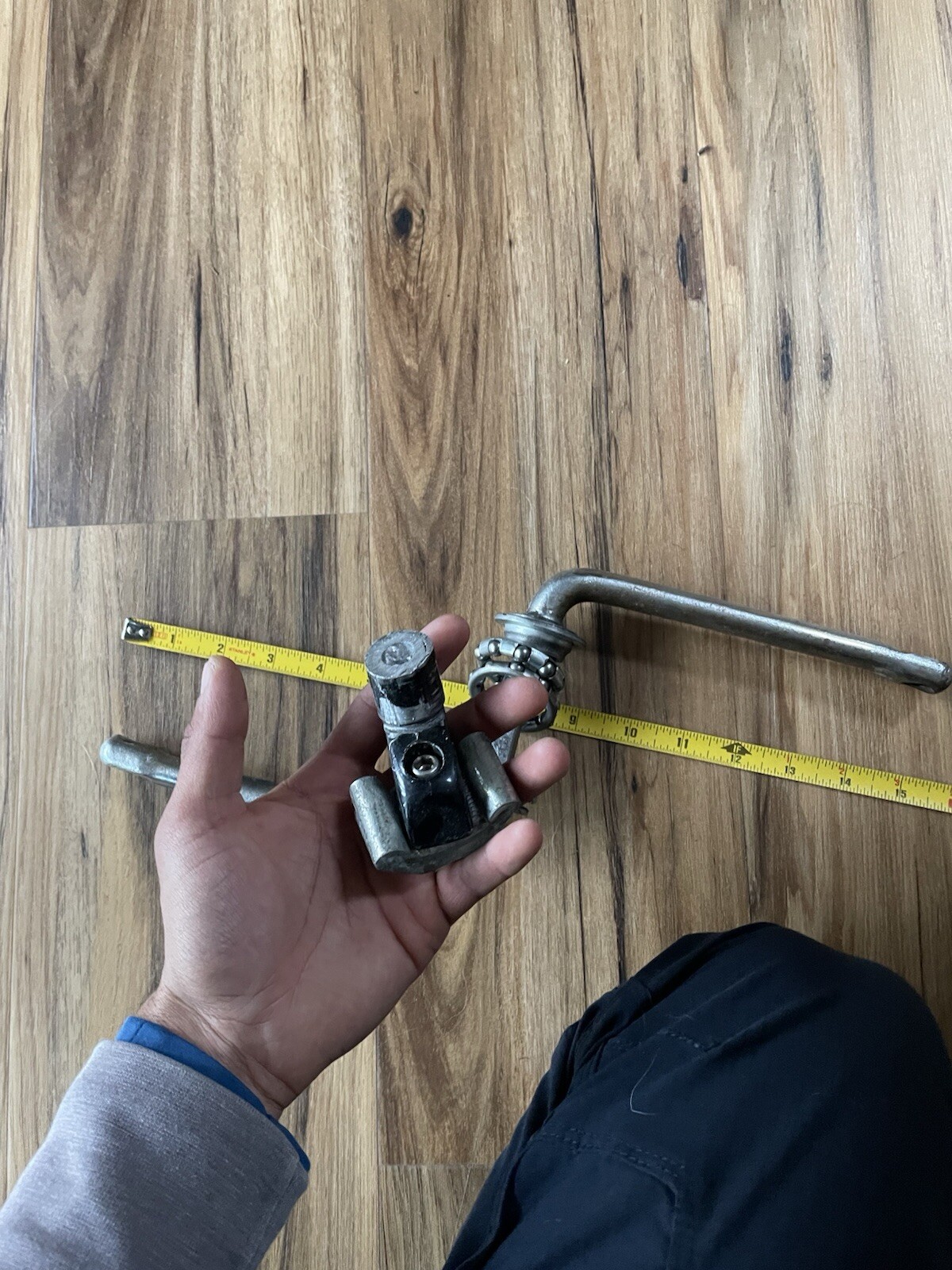 BMX Bike Crank Set Old ( Been Holding For 10 Plus Years )