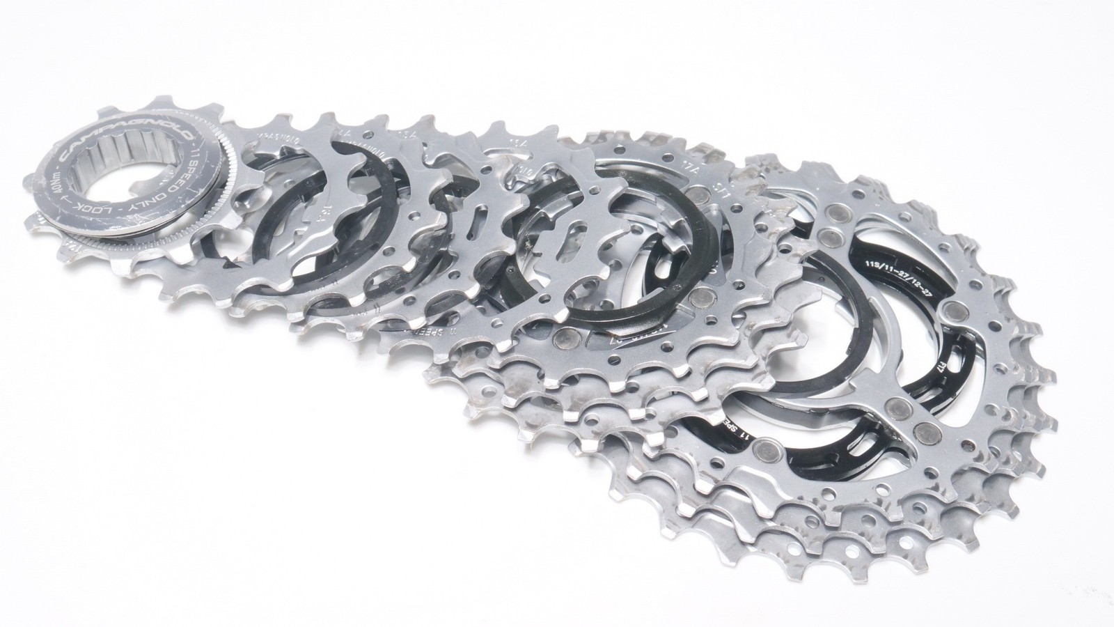 Campagnolo Chorus Cassette 12-27t 11 Speed Low Hours W/ Lockring Road 278g