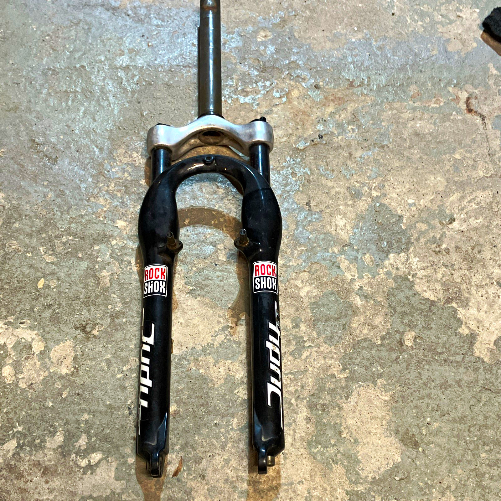 RockShox Judy TT Black Suspension Bicycle Front Fork for Repair or Parts