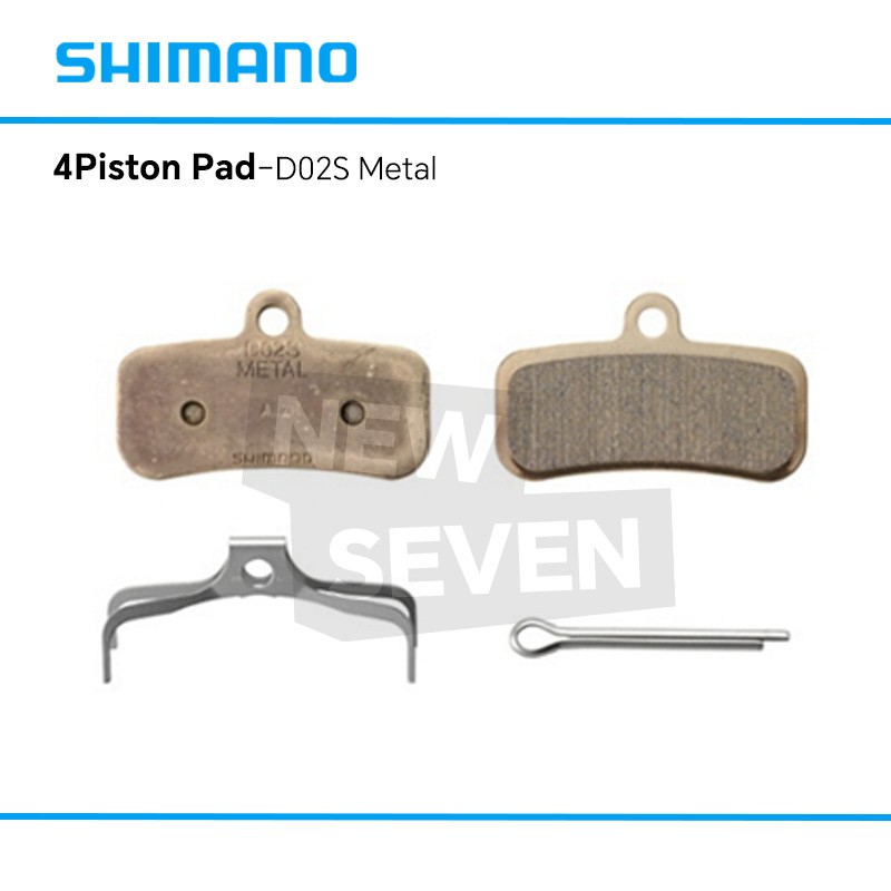 Shimano 4Piston N04C/N03A/D03S/D02S Metal Resin Disc Brake Pad M9120 M8120 M7120