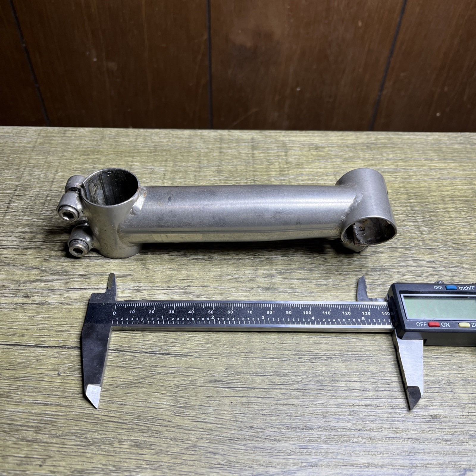 Vintage 90s Spectrum Threadless Stem 140mm 1in Steerer 25.4mm Bar Clamp