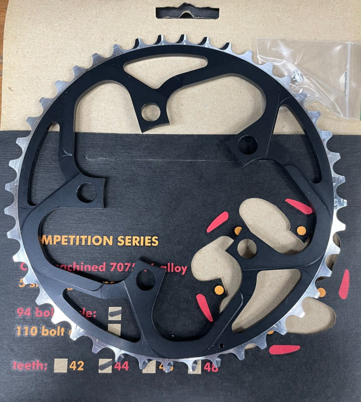 Sun Ringlé Chainring 44t/ 94 BCD/ 5 bolt