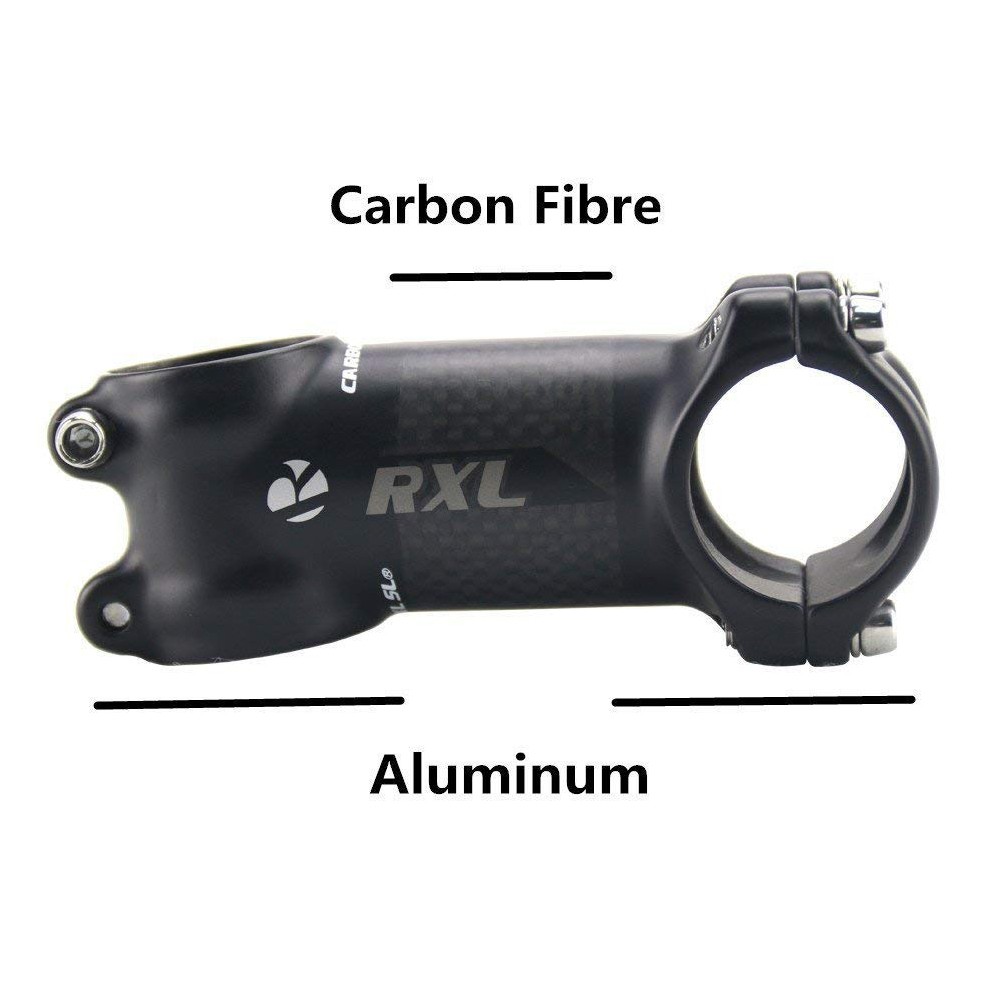 Carbon Aluminum Alloy Bike Stem Handlebar Stems 1-1/8″ 120mm Bicycle Components