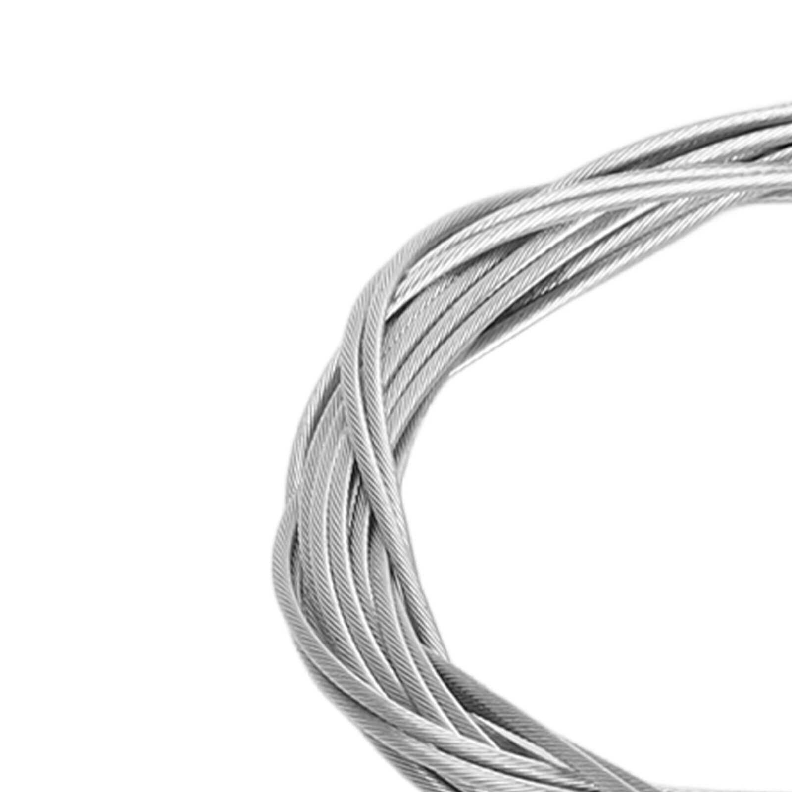 10pcs Shifter Cable Universal Zinc Coated Stainless Steel 2100mm 1.2mm