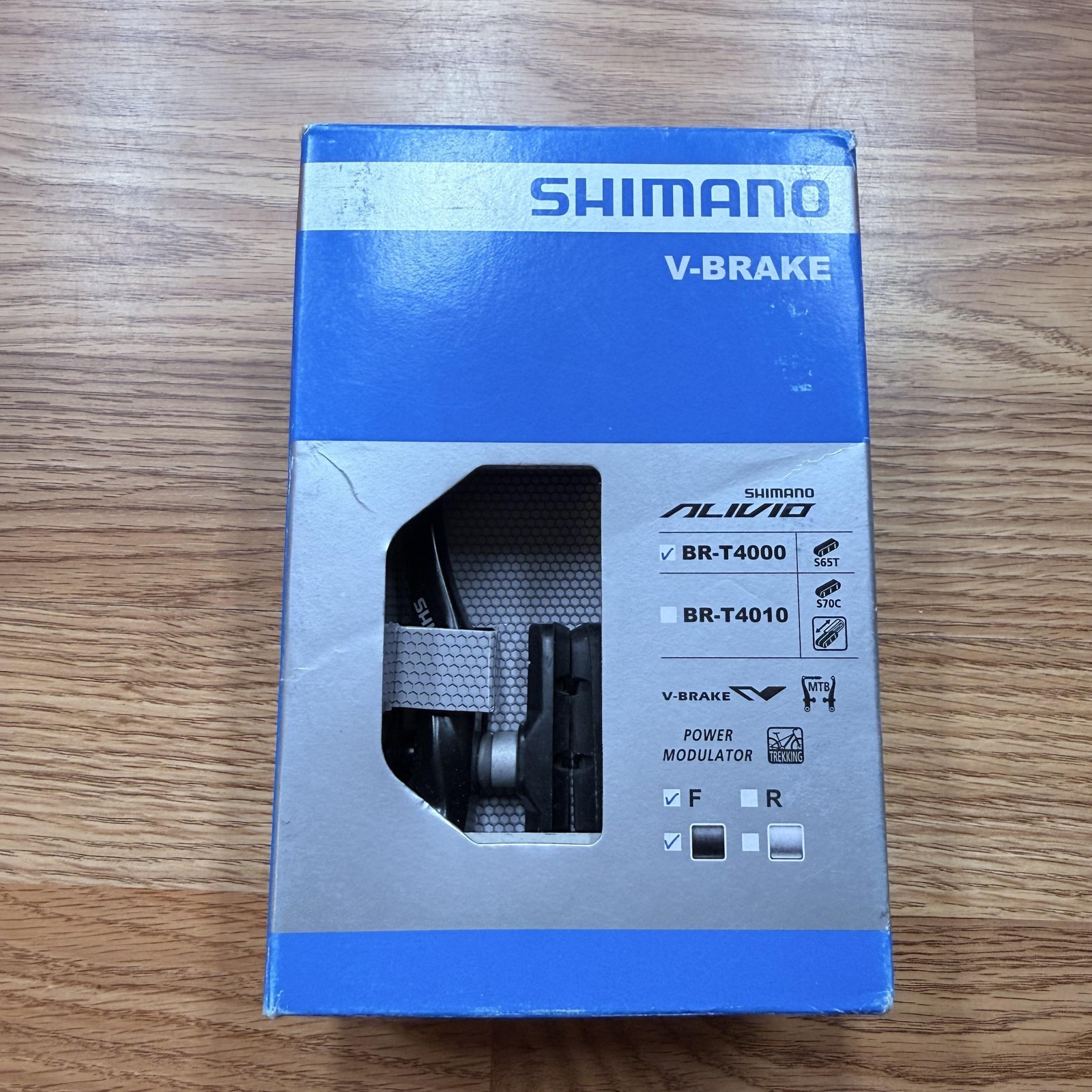 Shimano Alivio V-Brake Front BR-T4000 Black MTB Trekking Power Modulator Brake