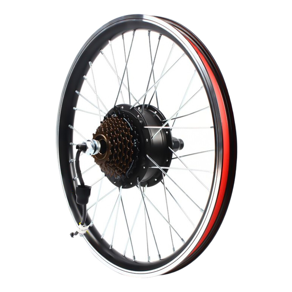 20 inch LED Rear Wheel Motor Hub Electric Bicycle E-Bike Conversion Kit 36V 250W
