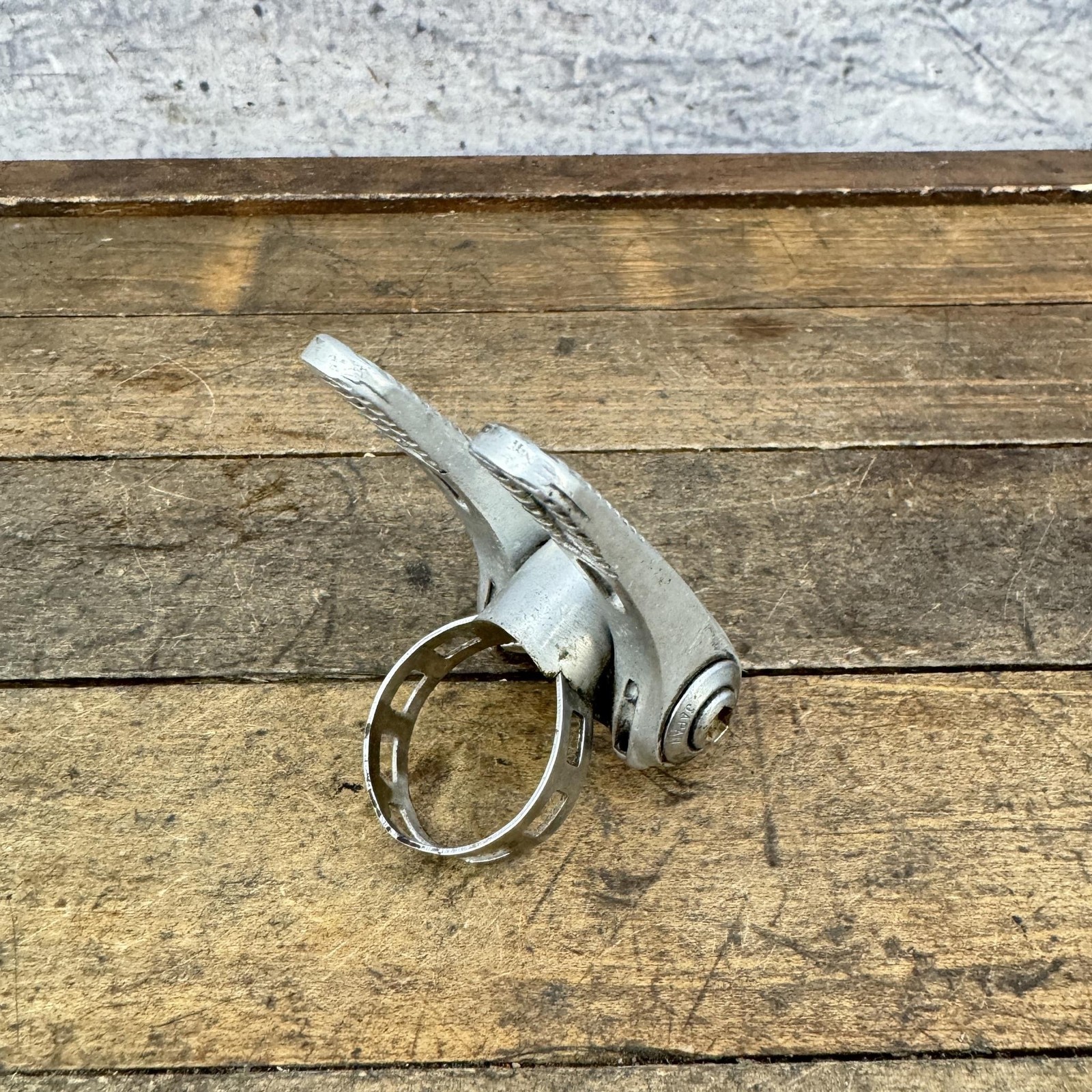 Vintage SunTour Down Tube Shifter Set 28.6 Clamp Road Touring Bike Silver Japan