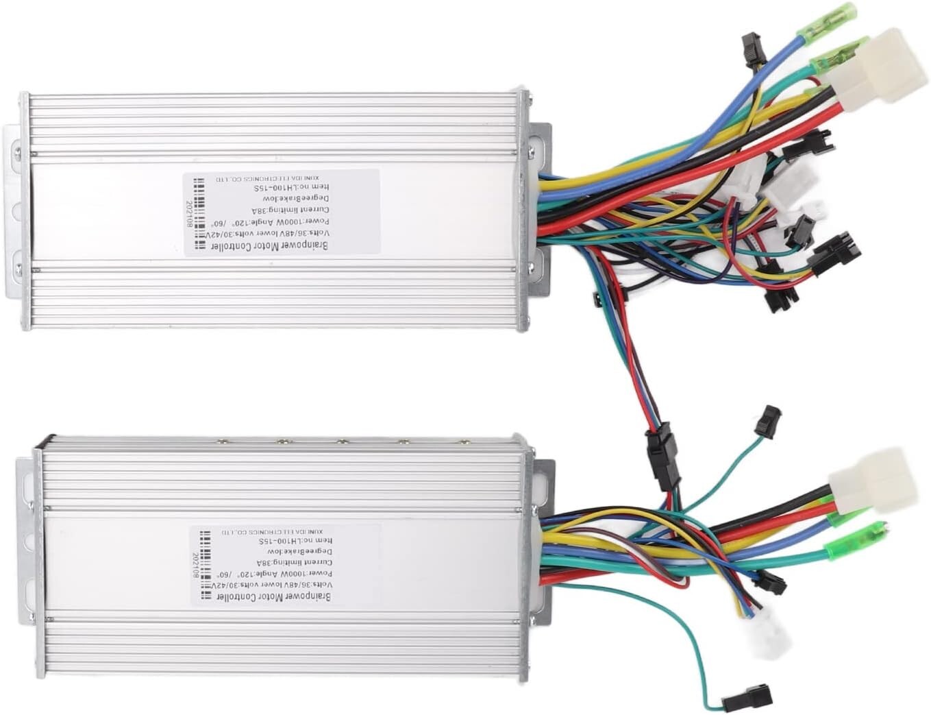 Brushless Motor Controller 24V 36V 48V 500W 25A LH100 LCD Display Dual KF LS