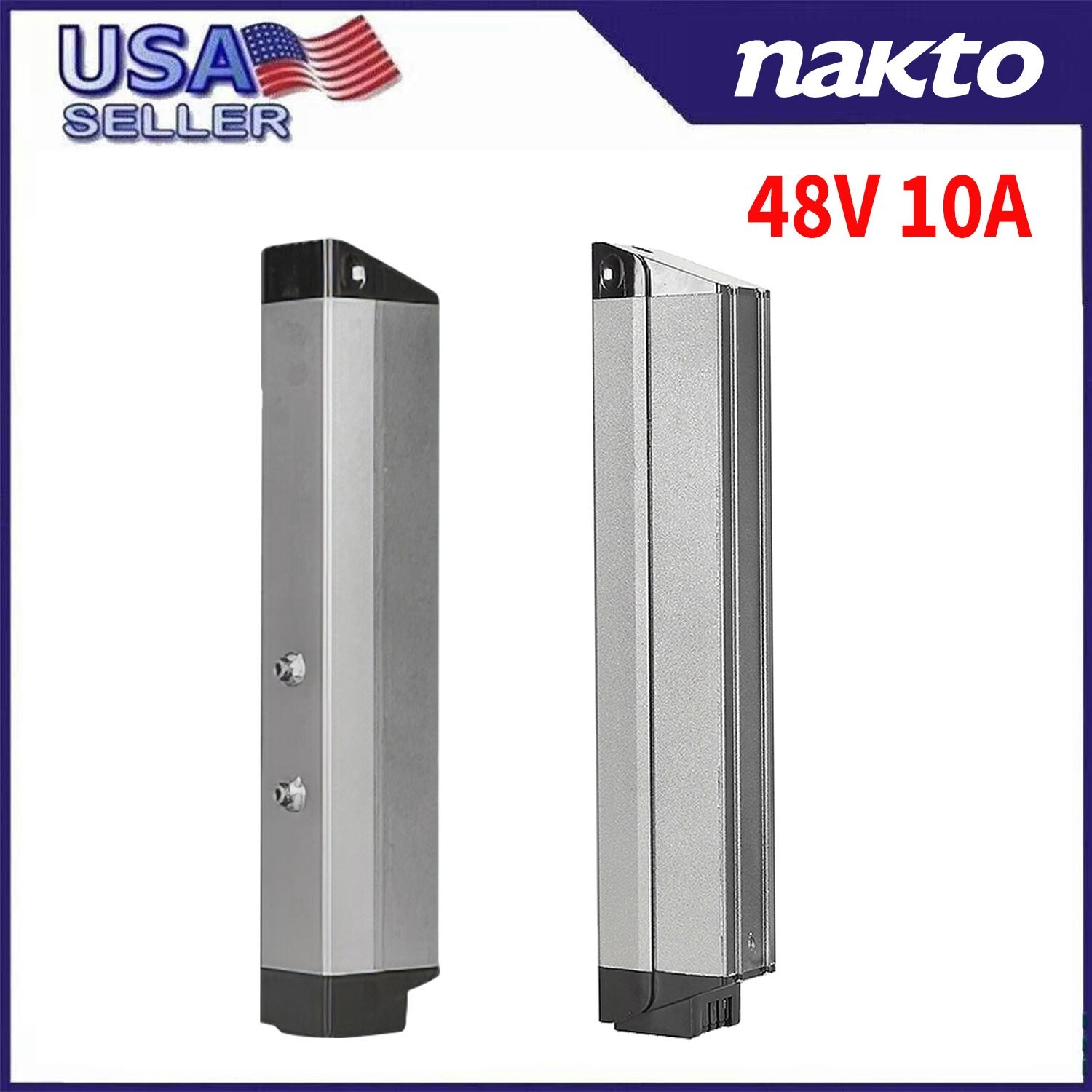 Electric Bike Battery For NAKTO Ebike 48V 10A for Santa Monica