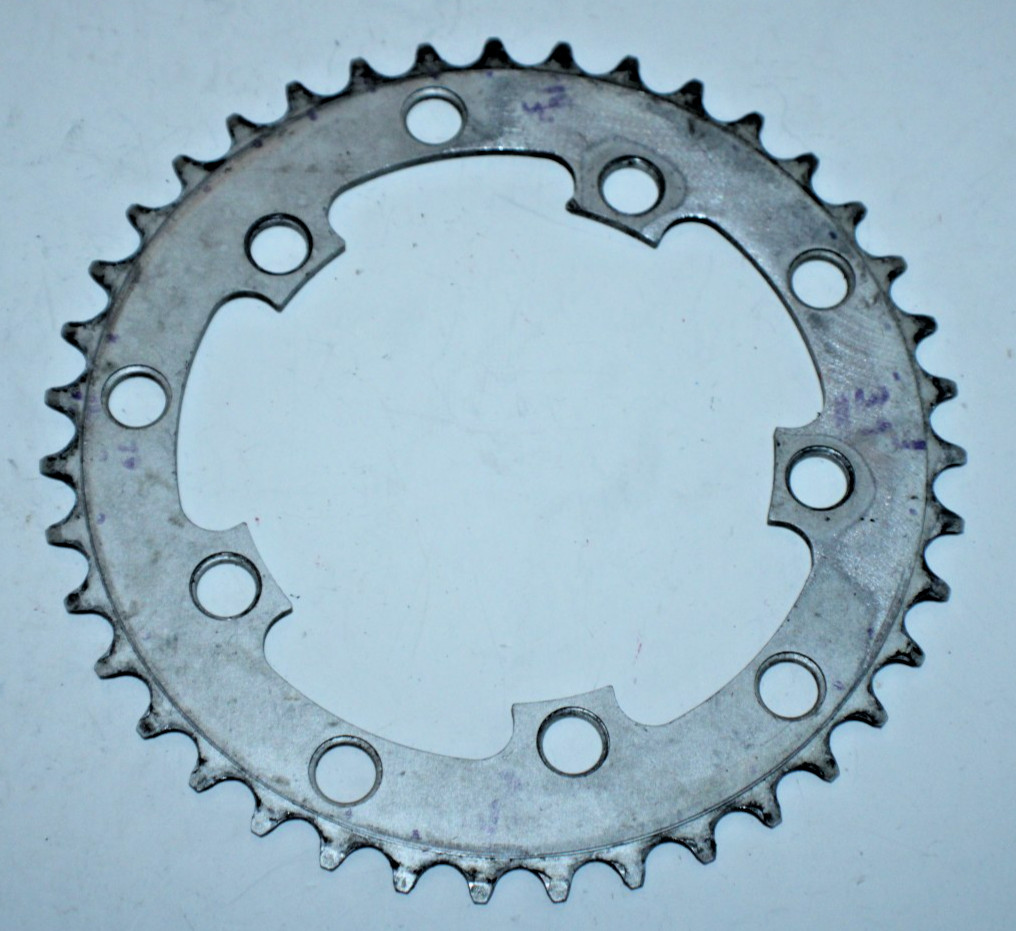 Road Bike Chainring BCD130/110 39 Tooth 39T Touring Silver 5-Hole Aluminum Cafe~