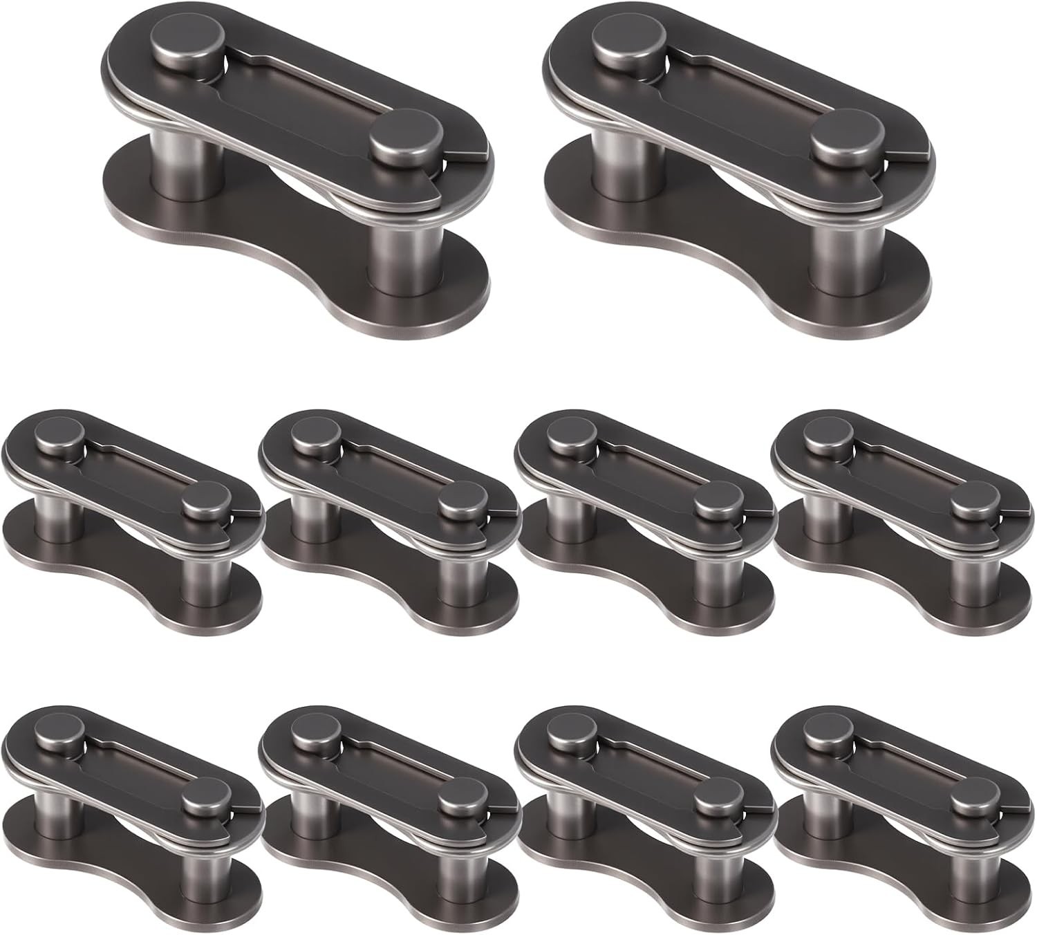 10 Pairs Bike Chain Master Link for Bicycle Missing Link, Single Speed Chain Con