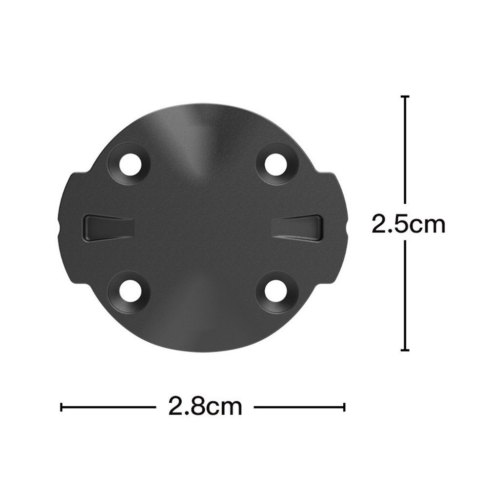 Bike Computer Mount Alloy Insert Aluminium Alloy Construction Secure Attachment