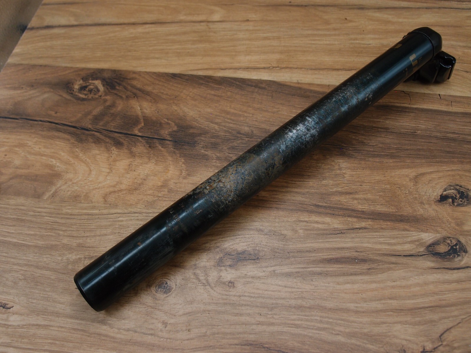 1993 steel CRMO plain seatpost UNO Kalloy for MTB 29.6 mm