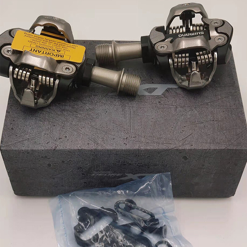 New Shimano Deore XT PD-M8100 SPD XC MTB Mountain Bike Clipless Pedals & Cleats