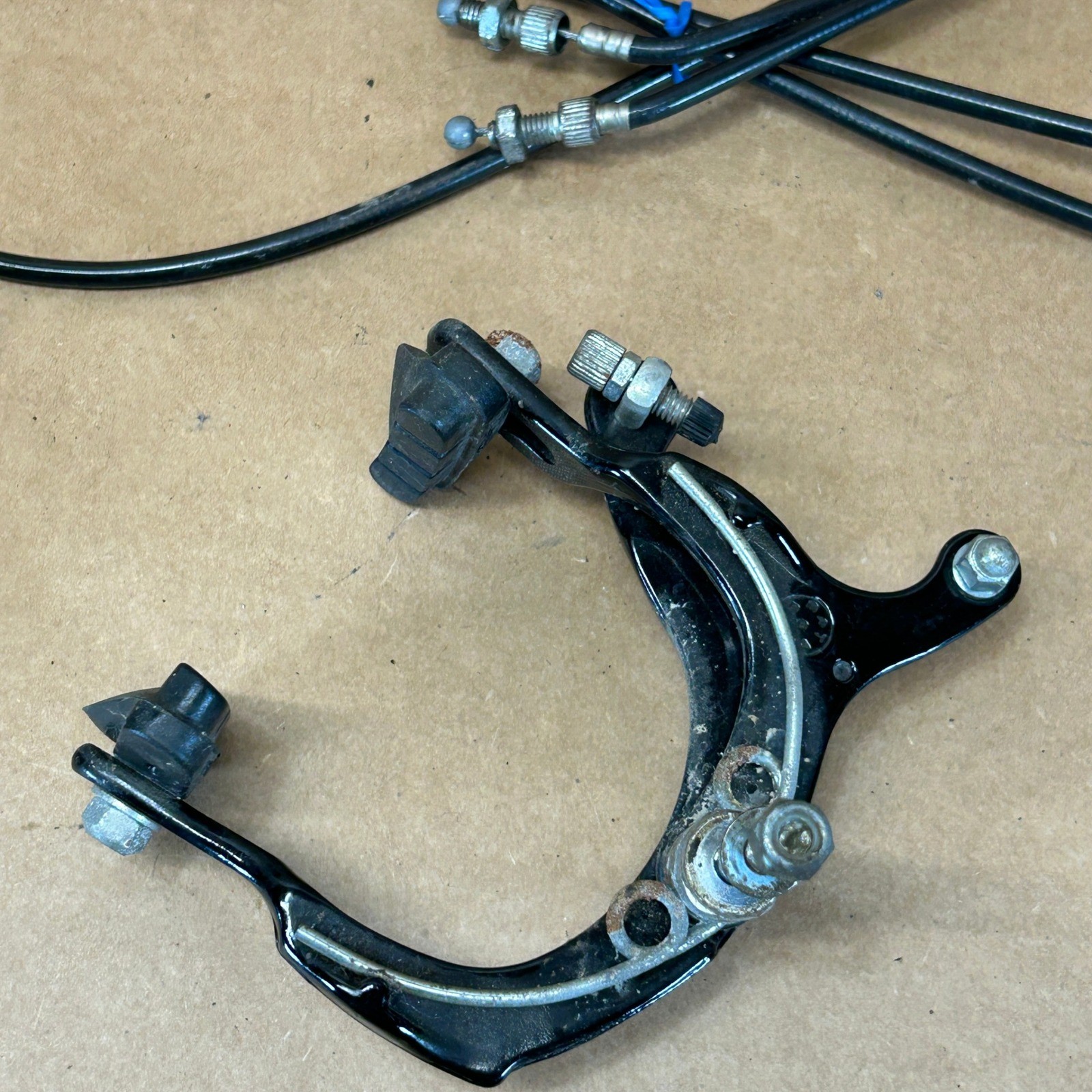 Old School Dia-Compe Bulldog BMX Brake Set Calipers Levers Odyssey Gyro G3 Cable