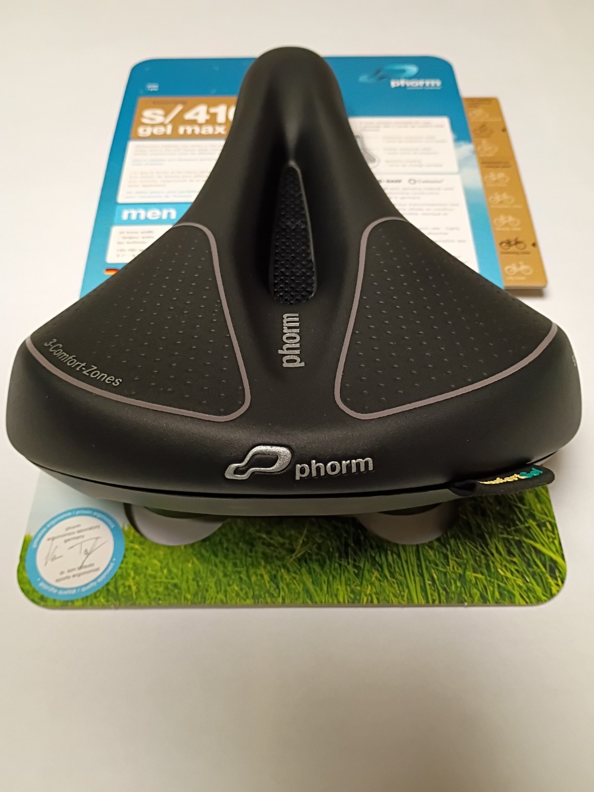 Phorm S/410 Gel Max Mens Bicycle Saddle