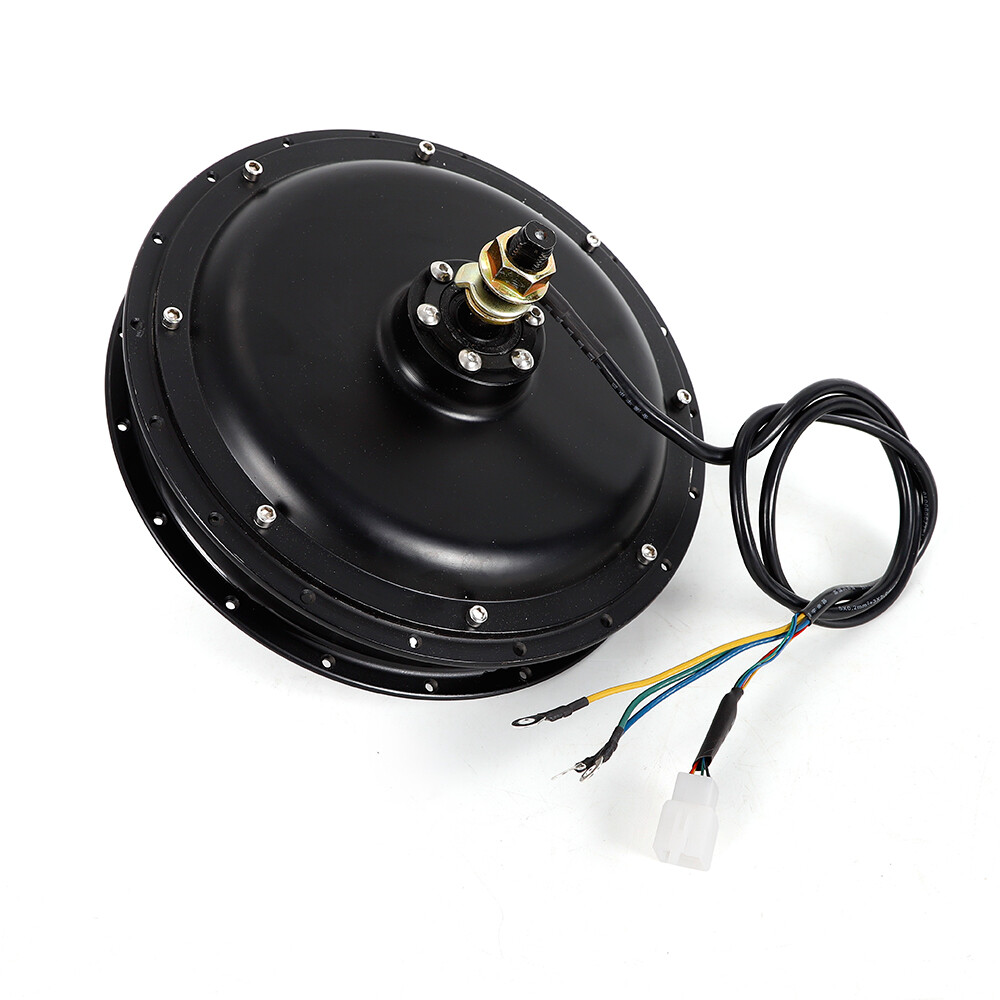 1500W 48V Brushless Gearless Rear Hub Motor 55Nm 20–28in 135mm 36H