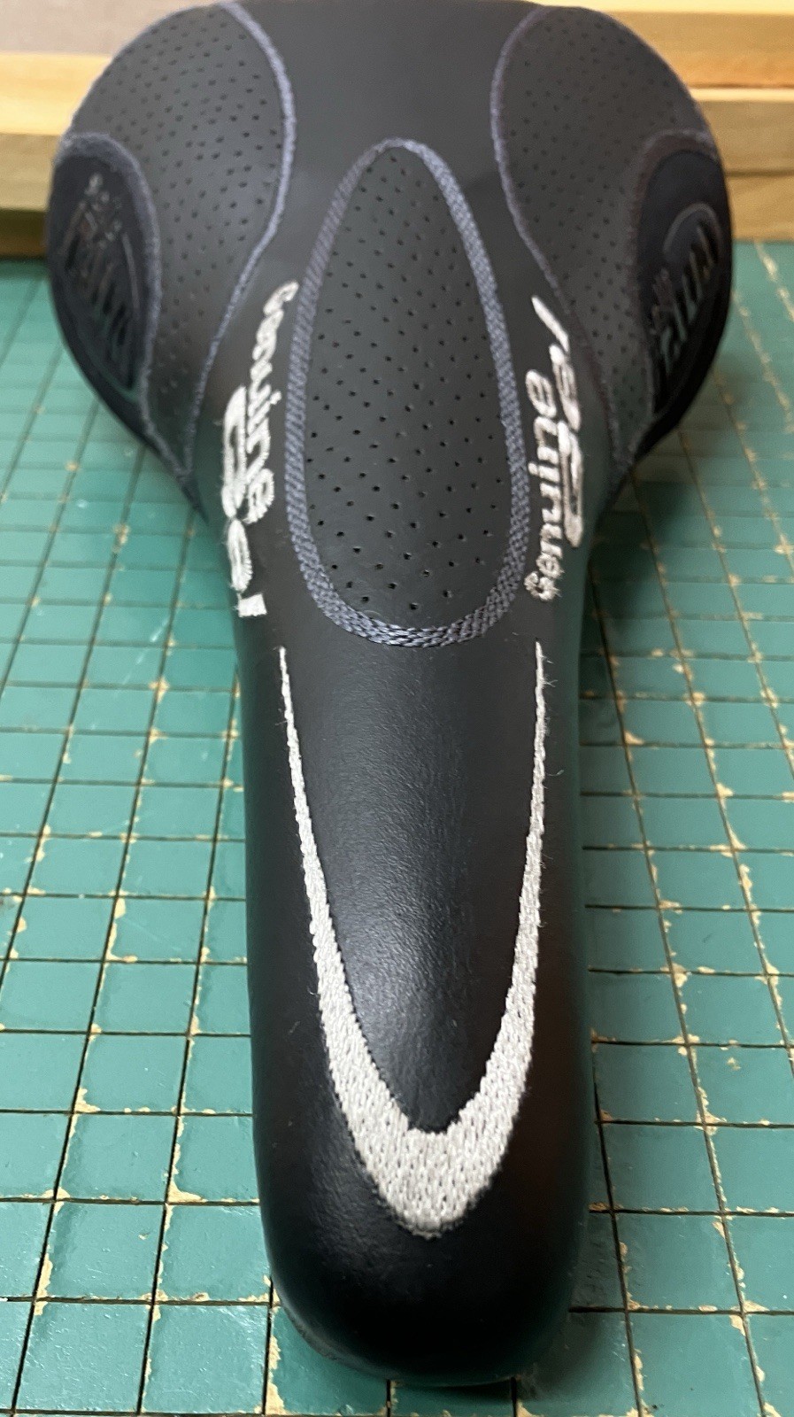 Selle Italia Genuine Gel Titanium Rails= Vintage Selle Italia FAST USA Shipping