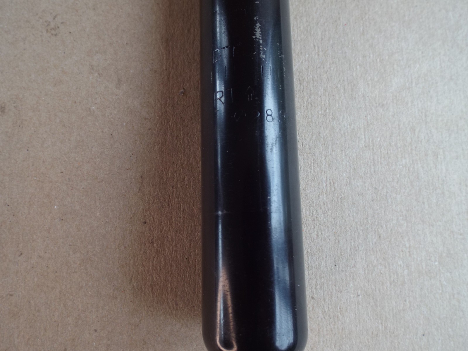 Leadtec Bicycle Black Straight Seat Post 28.8mm Length 12″ 305mm New Nice! (Read