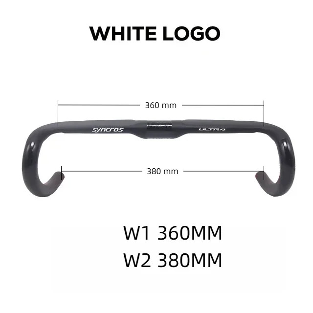 Road Bicycle Handlebar 380/400/420/440mm Matt Fully Internal Routing HandleBar