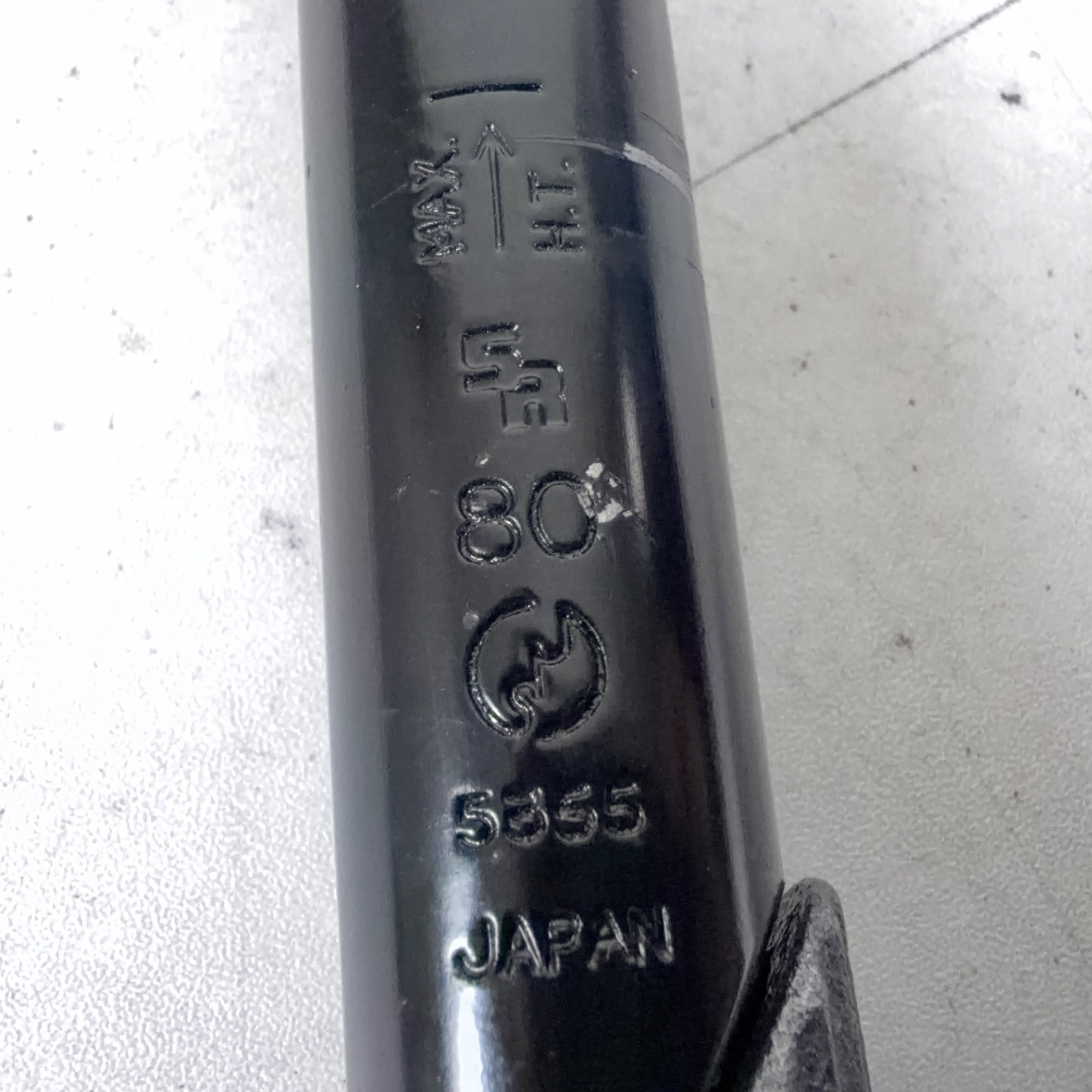 Vintage SR Japan Sakae Riser Quill Stem 80mm w/ Cantilever Roller Guide 25.4mm